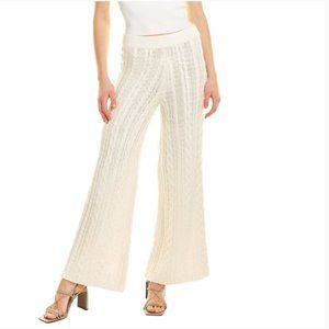 525 AMERICA Cable-Knit Wide Leg Pants